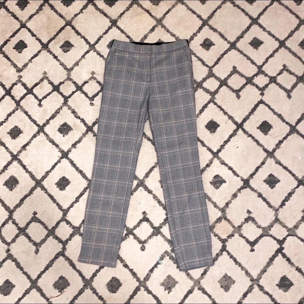 Plaid Zara Ankle Pants